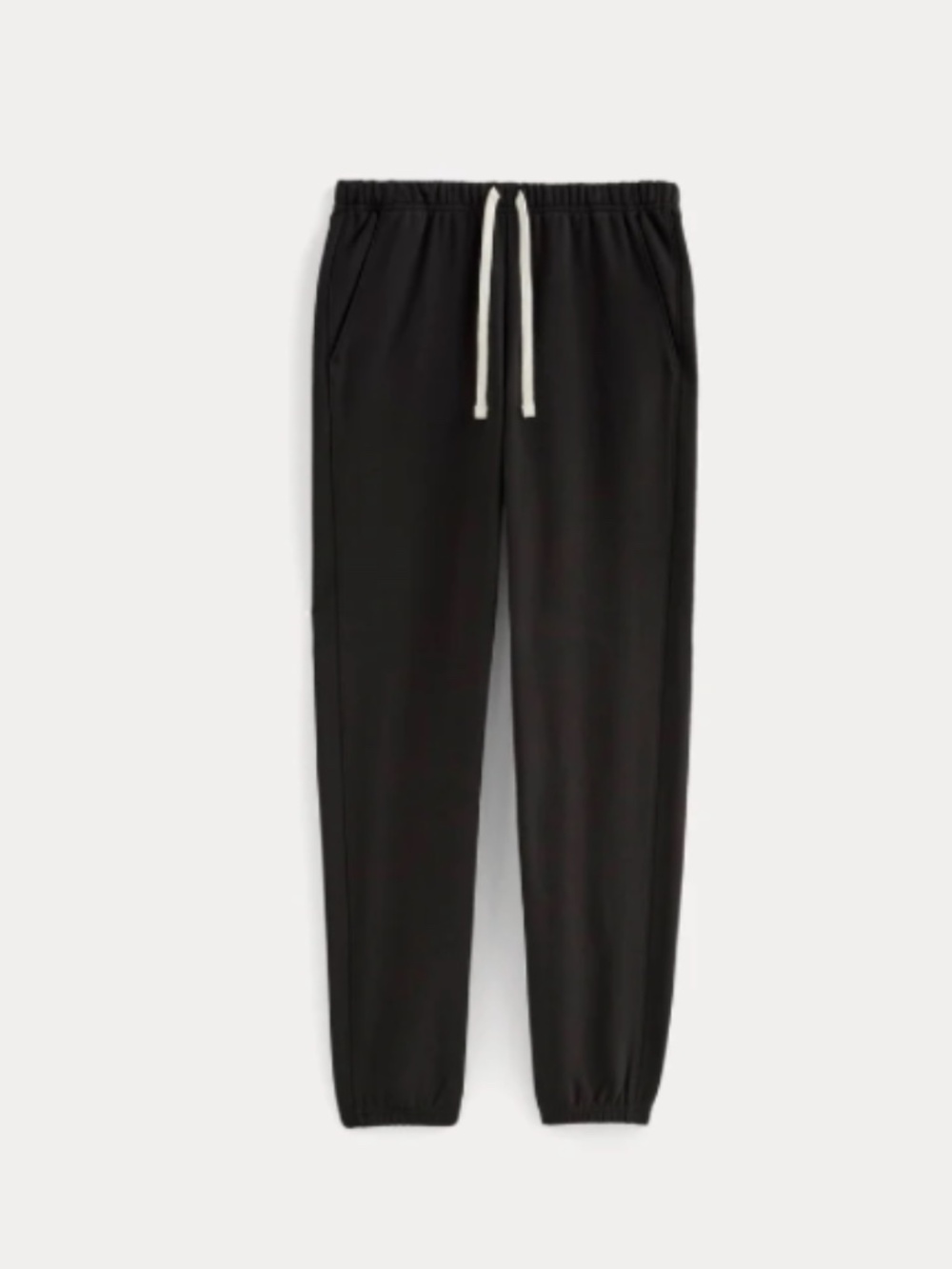 Everlane Black Cotton Joggers – XXS